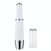 Eye Vibration Heating Massage Pen Removing Eye Wrinkle and Importing Massager Beauty Instruments(White)