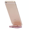 8 Pin Stouch Aluminum Desktop Station Dock Charger for iPhone(Rose Gold)