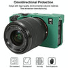For Sony ILCE-7CM2 / A7C II / A7CR Glossy Soft Silicone Protective Case(Green)