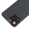 iPhone 15 Pro Max Back Cover Black - Camera Lens & MagSafe