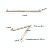 15 PCS Thickened Double Folding Pull Rod Cabinet Door Movable Support Rod