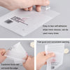 2 Sets CPE Matte Self -Sealed Bag Data Cable Phone Case Packaging Bag, Size: 8x12cm