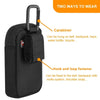 MP3 / MP4 Universal TPU Portable Storage Bag with Hanging Buckle(Blue)