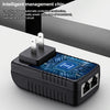 48V 0.5A Router AP Wireless POE / LAD Power Adapter(EU Plug)