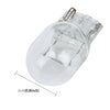 10 PCS 7440 3W Car Turn Light with Glass Shell, DC 12V (Warm White)