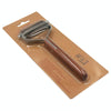 Wooden Handle Pet Comb - Dual-Sided Stainless Steel