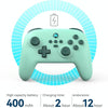 Wireless Bluetooth Gamepad With Wakeup Vibration Body Gamepad For Switch / Android / Apple / PC(Green)