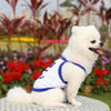 Cooling Dinosaur Mesh Vest Set, XL, Dark Blue - Dog/Cat Clothes