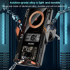 WEKOME WP-U208 15W Mechanical Transparent Wireless Charging Car Holder(Black)