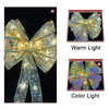 Christmas LED Lights Bronzing Double Ribbon String Lights, Specification: 20m(Gold Color Light)