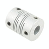 CNC Stepper Motor Flexible Coupling Coupler (6.35x8mm)(Silver)