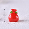 5pcs Christmas Decoration Accessories Micro Landscape Christmas Gift Resin Small Ornament, Style: Gift Bag No.3