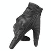 GHOST RACING GR-ST06 Breathable Touch Screen Motorcycle Riding Leather Gloves Anti-Fall Locomotive Gloves, Size: M(Black)