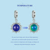 SCC2005-CF Sterling Silver S925 Zircon Temperature Sensitive Discoloration Sun Shape Pendant Accessories
