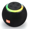 T&G TG683 Mini Portable Outdoor Wireless Bluetooth Speaker with LED Atmosphere Light(Black)