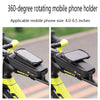 WEST BIKING YP0707263 Bicycle Outdoor Front Beam Bag EVA Hard Shell Phone Bag(Black)