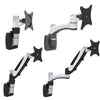 Gibbon Mounts  Lifting and Rotating Computer Monitor Bracket Slide Rail Bracket,Model: FE111P