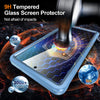 For Samsung Galaxy S25 Ultra 5G Tempered Glass MagSafe Phone Case(Sky Blue)
