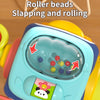 Infant Busy Ball Baby Hand Grip Ball Puzzle Sensory Hexahedron Toys(Penguin)