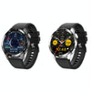 UM93Pro 1.28 Inch Heart Rate/Blood Oxygen Monitoring Bluetooth Calling Watch With NFC Function(Silver Silicone)