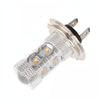 H7 50W 750LM 6500K White Light 10-3535-LEDs Car Foglight , Constant Current , DC12-24V