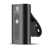 CYCLINGBOX Aluminum Alloy Double-Headed Bike Headlights Can Be Rotated 360 Degree Bracket USB Portable Charging Bike Lights Travel Equipment(Black)