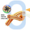 Gold Plated Head CAT7 High Speed 10Gbps Ultra-thin Flat Ethernet RJ45 Network LAN Cable  (30m)