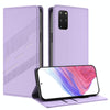 For Samsung Galaxy S20+ Embossed Multi-functional Wallet Retro Leather Phone Case(Light Purple)