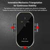 A7 Infrared lnduction Wireless Fast Charging Air Outlet Car Holder(Gold)