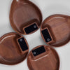 200g/0.1g  High Precision Solid Wood Coffee Scale Touch Button Rechargeable Kitchen Scale CM200