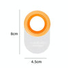 3 PCS F168802 Home Toilet Cover Handle Lid Instrument(Warm Orange)