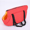 Small Red Pet Backpack Carrier for Dogs & Cats | Soft Travel Bag