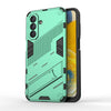 For Samsung Galaxy A26 5G Punk Armor 2 in 1 PC + TPU Shockproof Phone Case with Invisible Holder(Green)