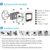 2.4" Smart Peephole Camera, 2MP, Motion Detection, Gold