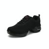 Soft Bottom Mesh Breathable Modern Dance Shoes Heightening Shoes for Women, Shoe Size:42(876 Black)