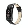 K7 1.14 inch TFT Screen Smart Call Bracelet, BT Call / Heart Rate / Blood Pressure / Blood Oxygen, Strap:Leather Strap(Black)