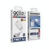 WK WP-U57 Max 18W Maxspeed QC3.0 Fast Charger + USB to 8 Pin Data Cable, Plug Type:EU Plug