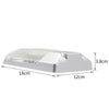 D4376S DC11-18V 3.6W 6000-6500K IP50 24LEDs SMD-5050 Marine RV Dimmable LED Dome Light Ceiling Lamp, with Touch Control