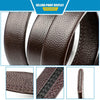 Men Casual Cow Leather Belt Waistband, Length: 120cm(Brown)