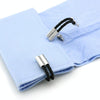 Men Brass Plated Shirt Cufflinks, Color: Gold Buckle