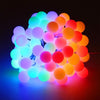 10m 100 LED Colorful String Rope Light with Tail Plug-in