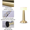 Touch Wireless Charging Desk Lamp Atmosphere Night Lamp(Bronze)