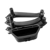 Car Front Left Inside Doors Handle Pull Trim Cover 5141 7394 519-1 for BMW X3 X4, Left Driving (Black)
