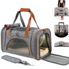 LDLC QS-012 Pet Carrier Tote Bag, Breathable, Foldable, Denim Blue - 6kg