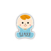 10 PCS There Is A Baby In The Car Stickers Warning Stickers Style: CT223 Baby M Blue Child Adhesive Stickers