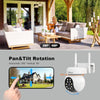 SriHome 5MP WiFi PTZ Security Camera, AI Auto Tracking, Colour Night Vision, US Plug