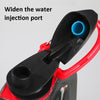 700ml Outdoor Sports Collapsible Kettle Leakproof Drinking Water Bag with Carabiner(White)