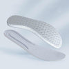 5pairs Super Soft High Elasticity Sports Insoles Summer Insoles, Size: 44(Grey)
