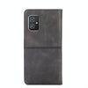 For Asus ZenFone 8 ZS590KS Cow Texture Magnetic Horizontal Flip Leather Phone Case(Black)