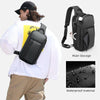 BANGE BG-7566 Oxford Fashion Waterproof Shoulder Chest Bag(Blue)